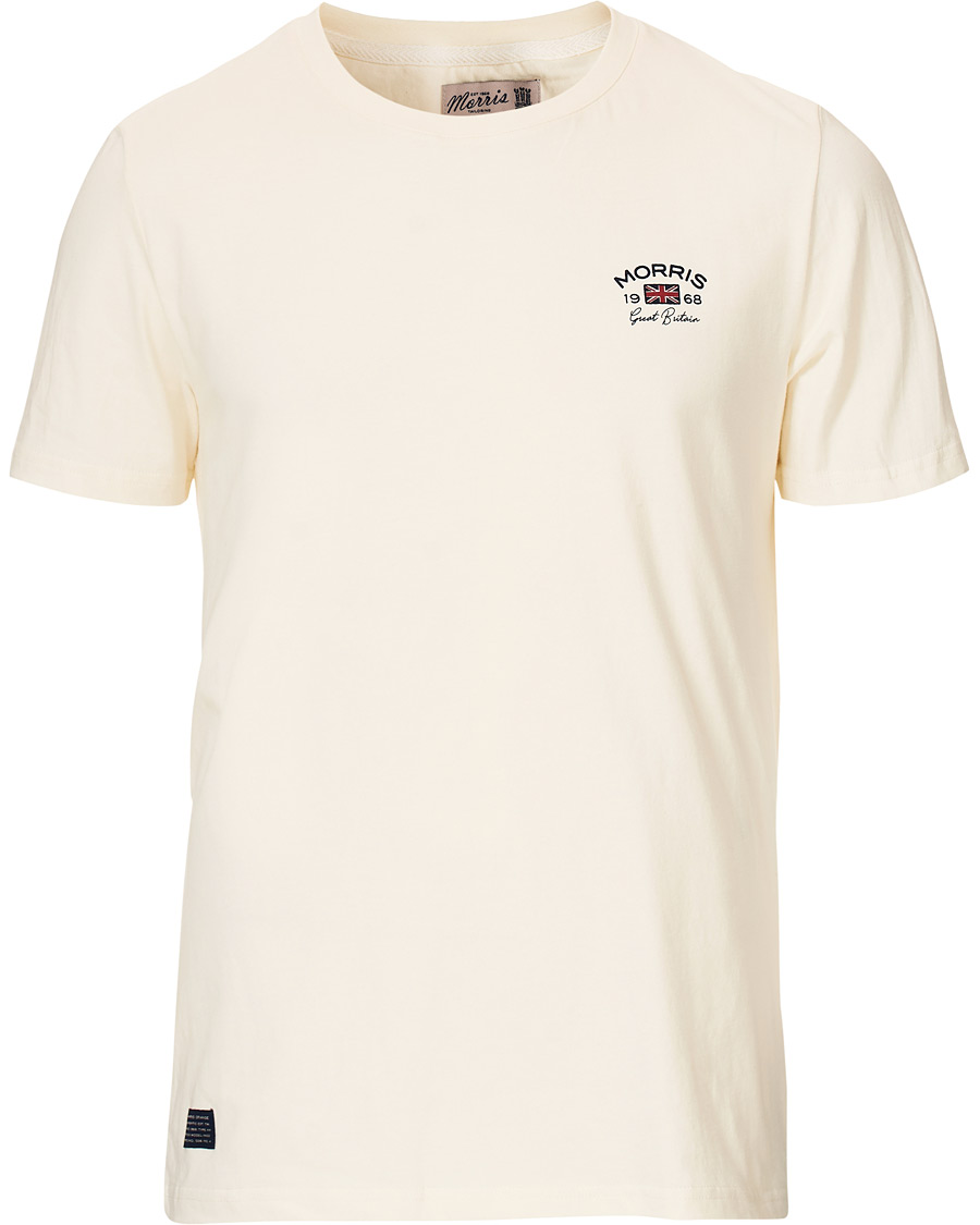 Herr | T-Shirts | Morris | Léonce Crew Neck Tee Off White
