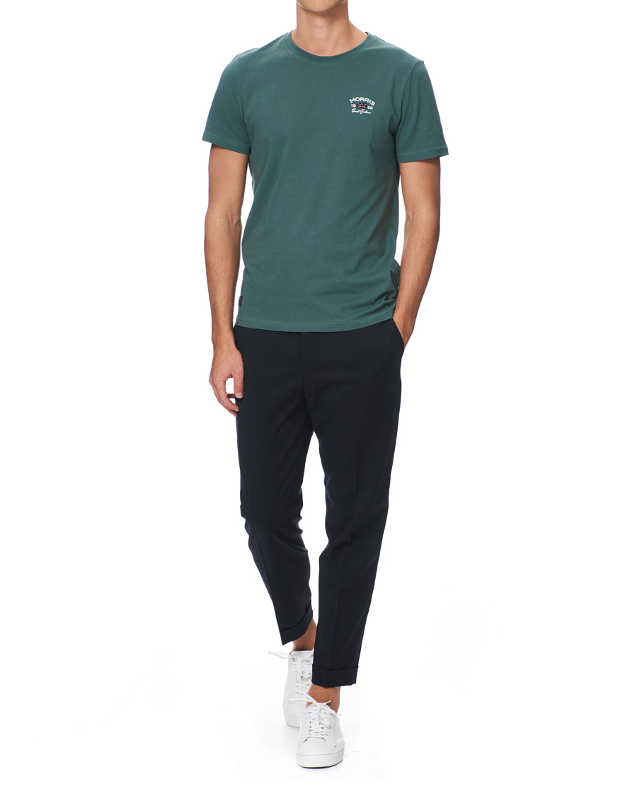 Herr | T-Shirts | Morris | Léonce Crew Neck Tee Green