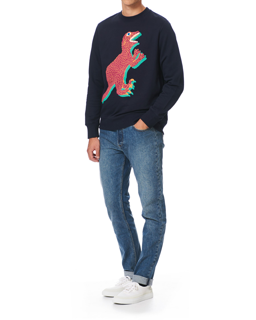 Herr | Tröjor | PS Paul Smith | Dino Sweatshirt Navy
