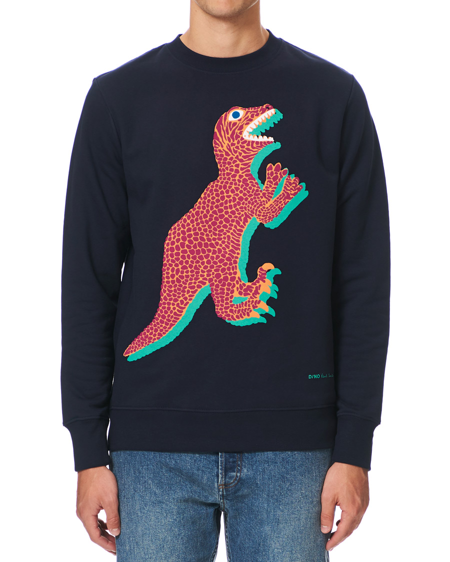 Herr | Tröjor | PS Paul Smith | Dino Sweatshirt Navy