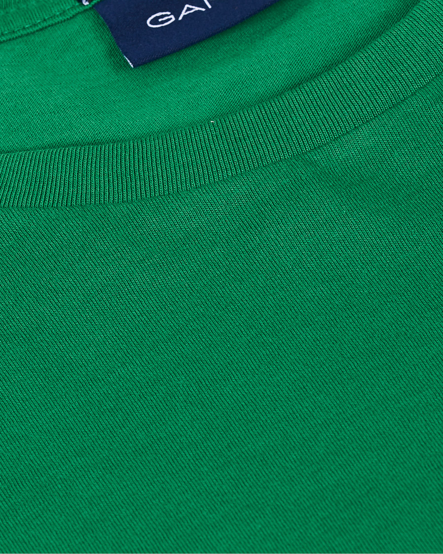 Herr | T-Shirts | GANT | Original Crew Neck Tee Amazon Green