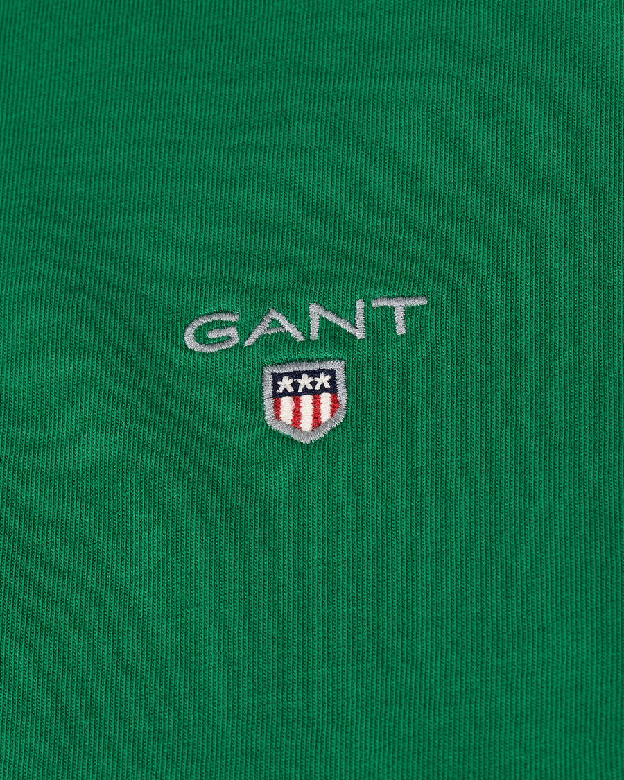Herr | T-Shirts | GANT | Original Crew Neck Tee Amazon Green