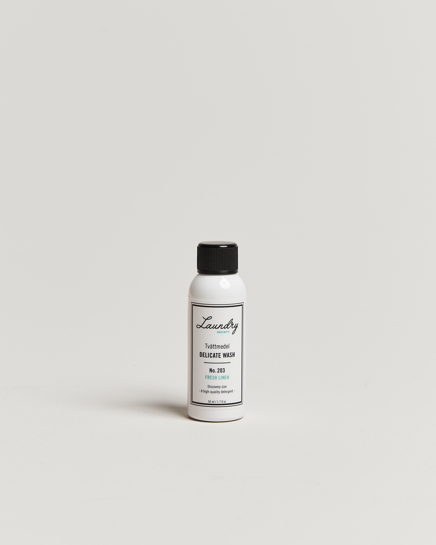Herr | Laundry Society Travel Size Delicate Wash No 203 50ml | Laundry Society | Travel Size Delicate Wash No 203 50ml