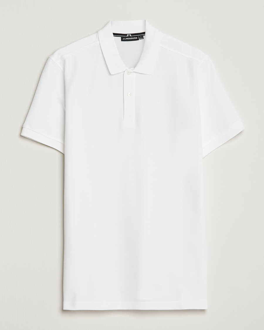 Herr | Pikéer | J.Lindeberg | Troy Polo Pique White