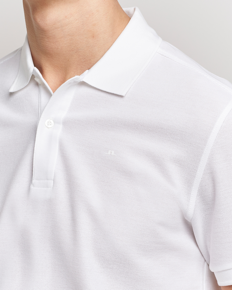 Herr | Pikéer | J.Lindeberg | Troy Polo Pique White