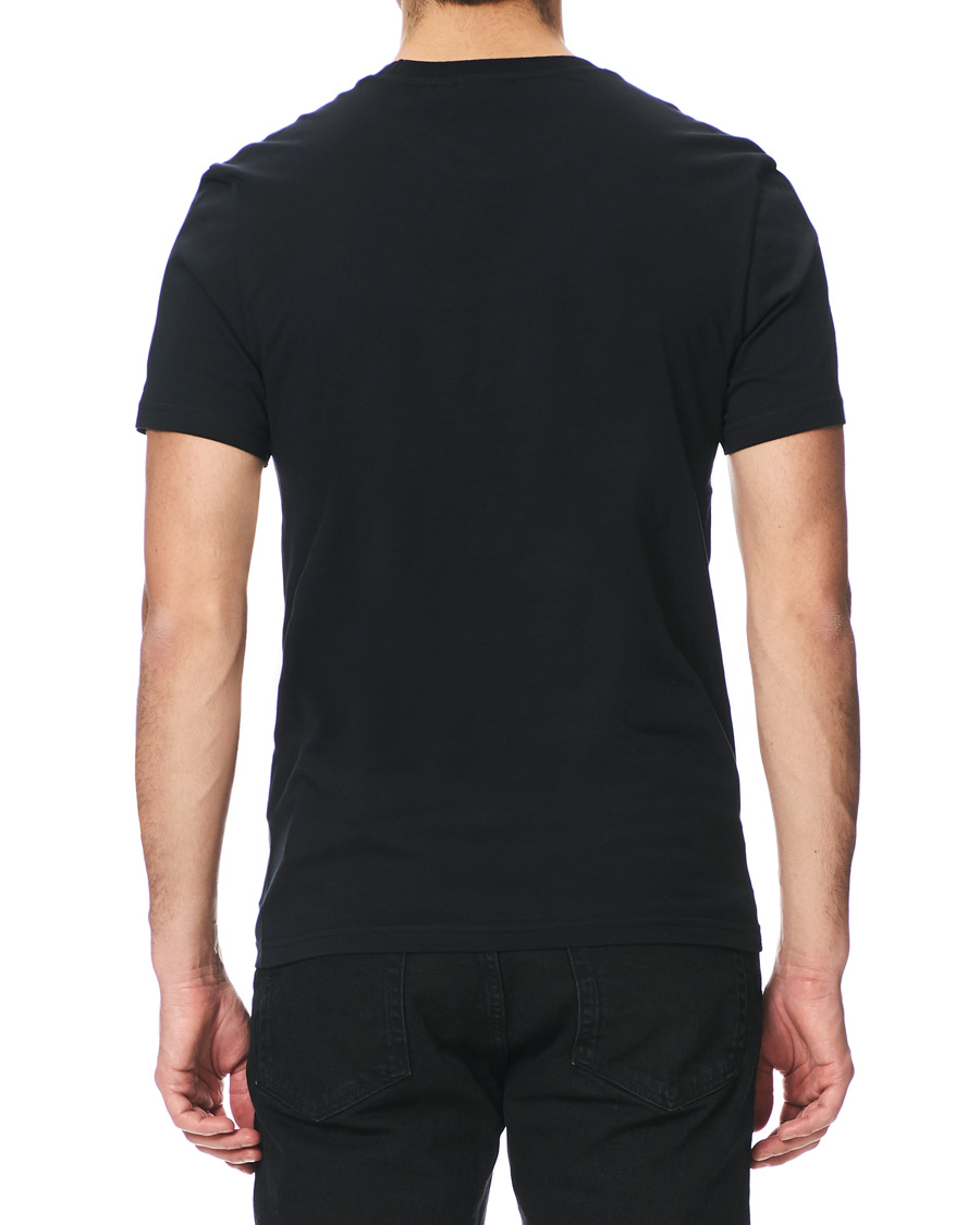 Herr | T-Shirts | J.Lindeberg | Silo Fine Cotton Crew Neck Tee Black