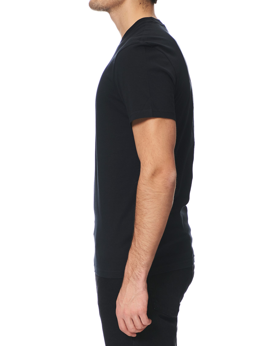 Herr | T-Shirts | J.Lindeberg | Silo Fine Cotton Crew Neck Tee Black