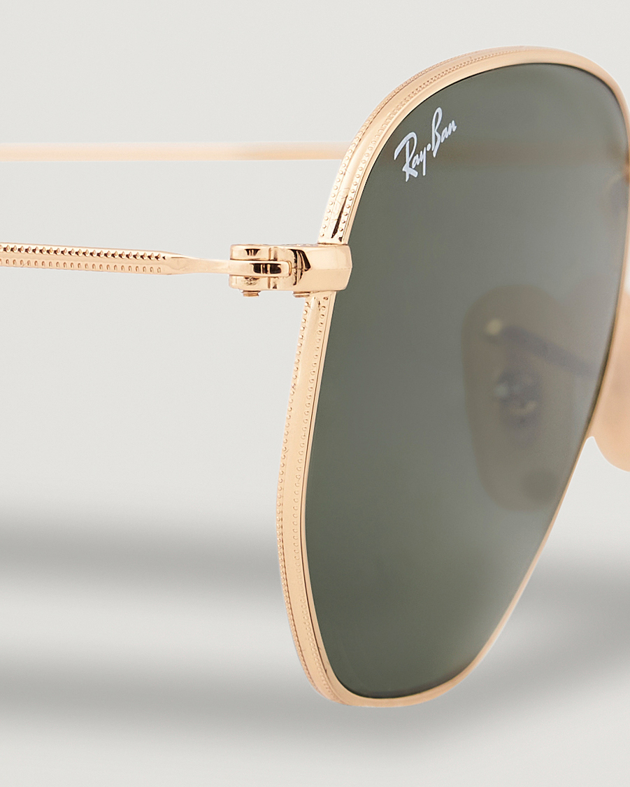 Herr | Solglasögon | Ray-Ban | 0RB3548N Hexagonal Sunglasses Gold/Green