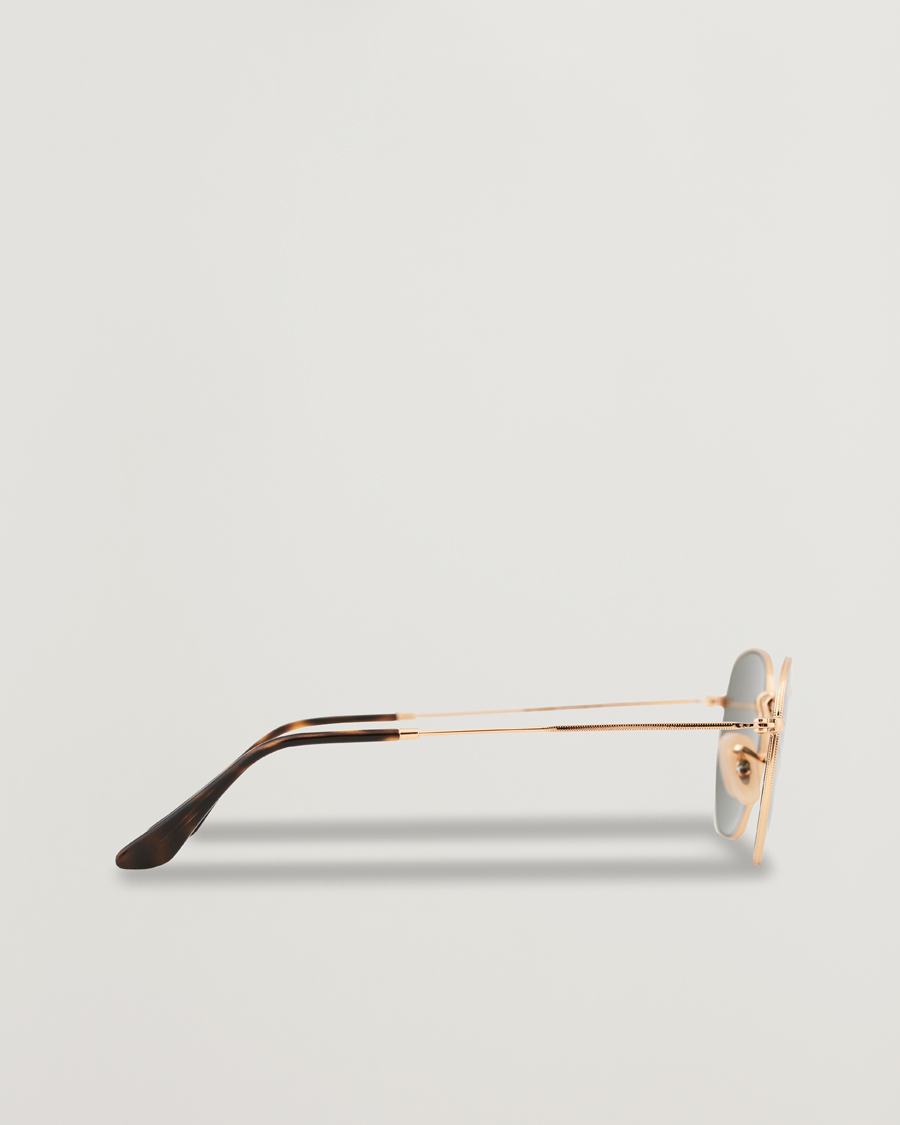 Herr | Solglasögon | Ray-Ban | 0RB3548N Hexagonal Sunglasses Gold/Green