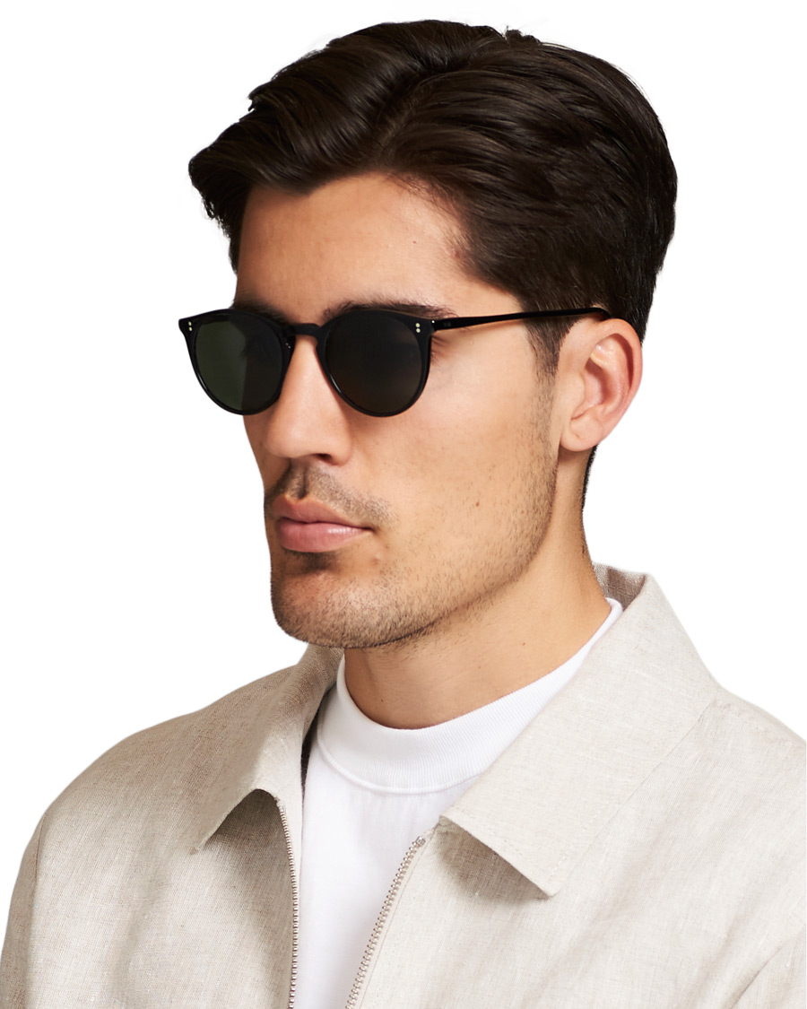 Herr | Oliver Peoples O'Malley Sunglasses Black | Oliver Peoples | O'Malley Sunglasses Black