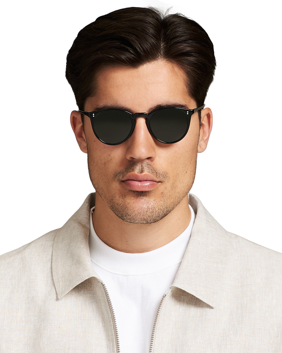 Herr | Oliver Peoples O'Malley Sunglasses Black | Oliver Peoples | O'Malley Sunglasses Black