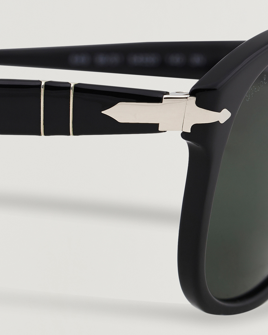 Herr | Solglasögon | Persol | 0PO0649 Sunglasses Black/Crystal Green