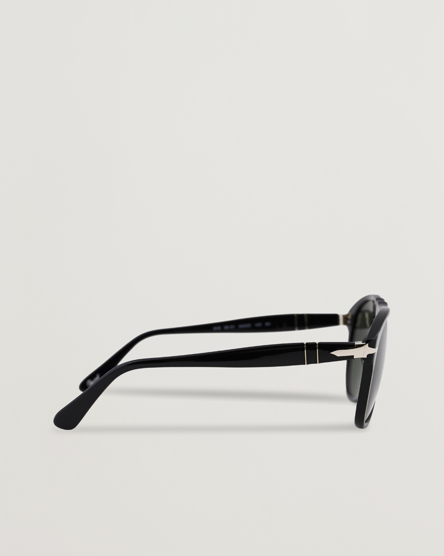 Herr | Solglasögon | Persol | 0PO0649 Sunglasses Black/Crystal Green
