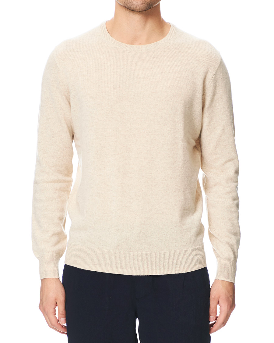 Herr |  | J.Crew | Cashmere Crew Neck Heather Natural