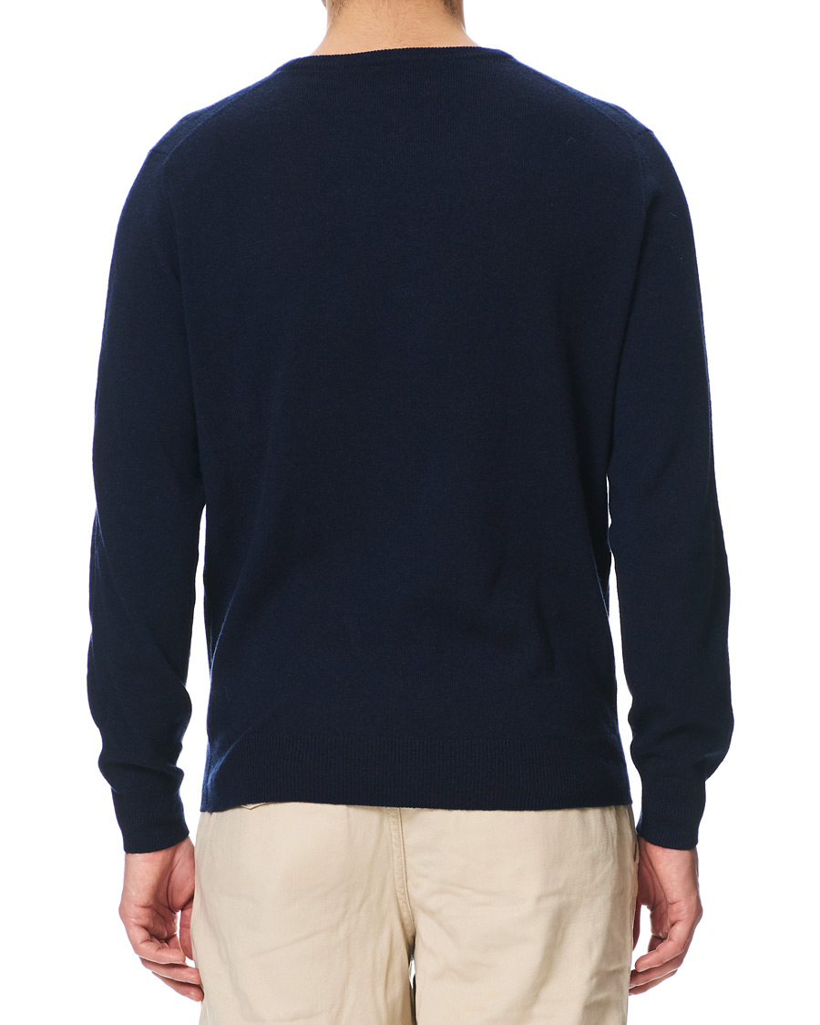Herr | Tröjor | J.Crew | Cashmere Crew Neck Navy