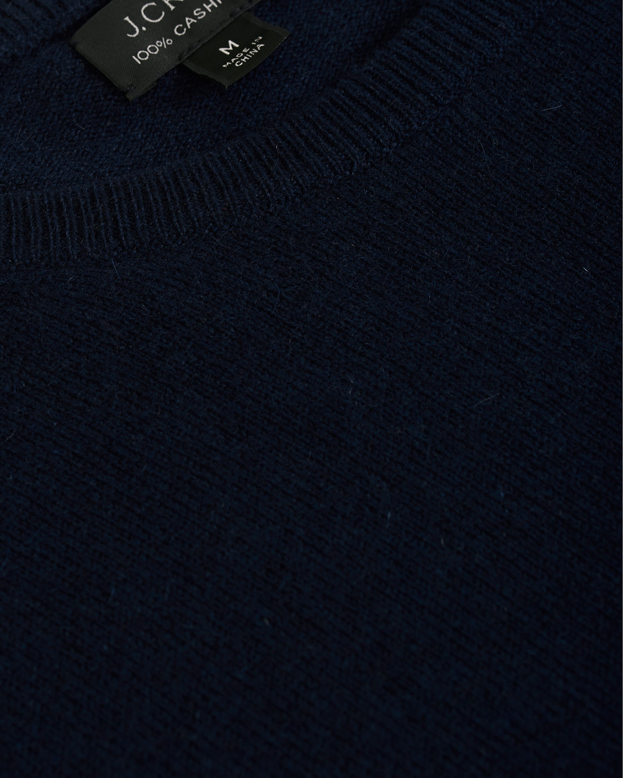 Herr | Tröjor | J.Crew | Cashmere Crew Neck Navy