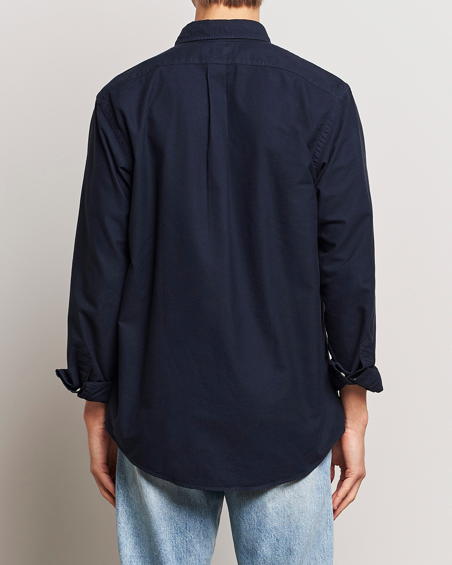 Herr | Skjortor | Polo Ralph Lauren | Custom Fit Garment Dyed Oxford Shirt Navy