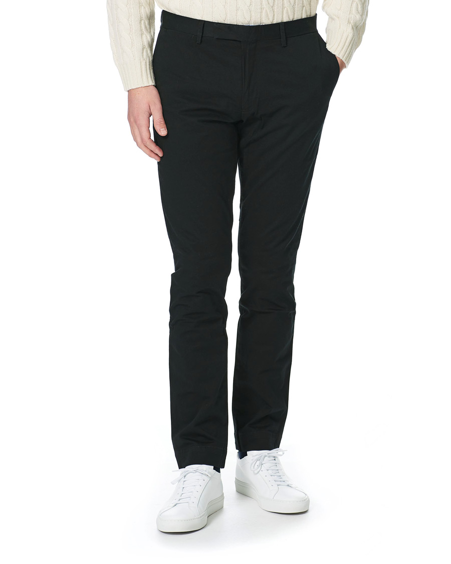 Herr | Byxor | Polo Ralph Lauren | Slim Fit Stretch Chinos Black