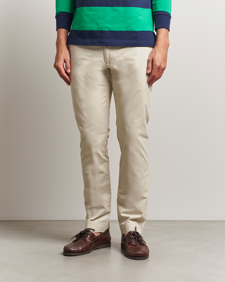 Herr | Byxor | Polo Ralph Lauren | Slim Fit Stretch Chinos Beige