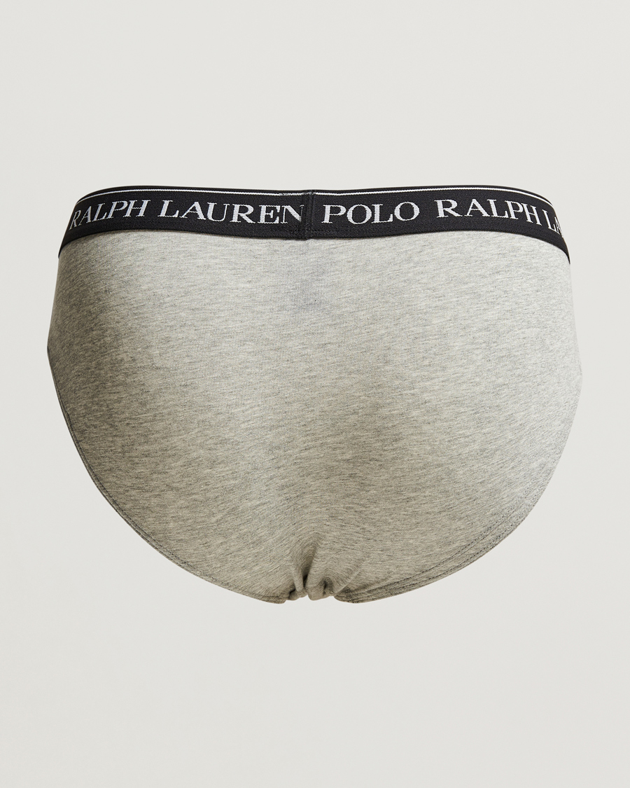 Herr |  | Polo Ralph Lauren | 3-Pack Low Rise Brief Black/White/Grey