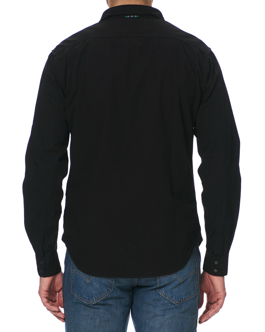 Herr | Skjortor | Replay | Neymar JR Denim Full Zip Overshirt Black