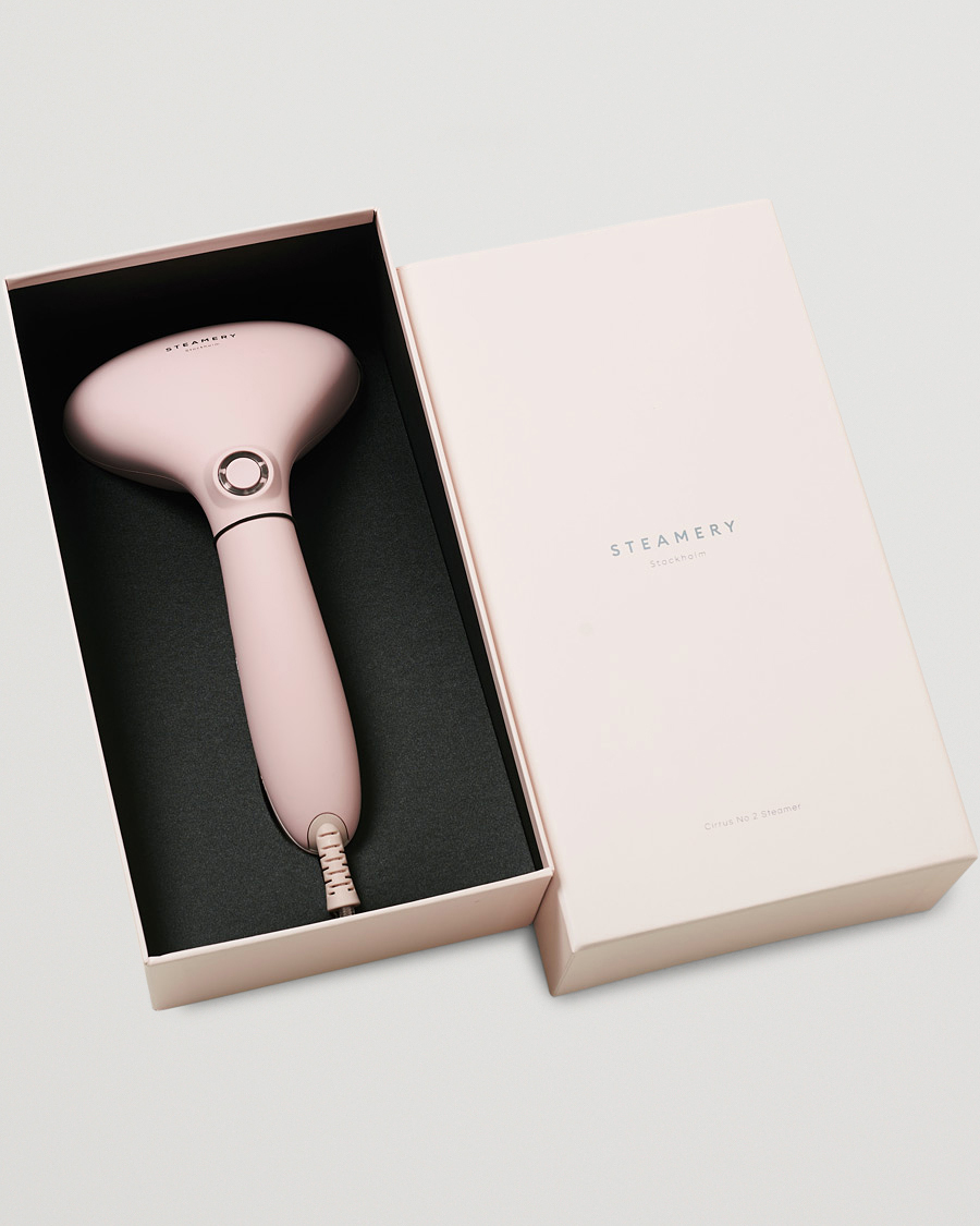 Herr | Steamery Cirrus No. 2 Travel Steamer Pink | Steamery | Cirrus No. 2 Travel Steamer Pink