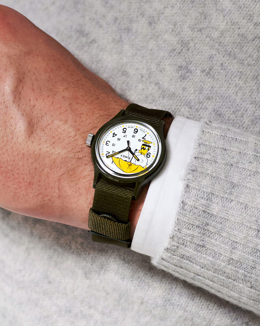 Herr | Timex MK1 Resin Charlie Brown White Dial | Timex | MK1 Resin Charlie Brown White Dial