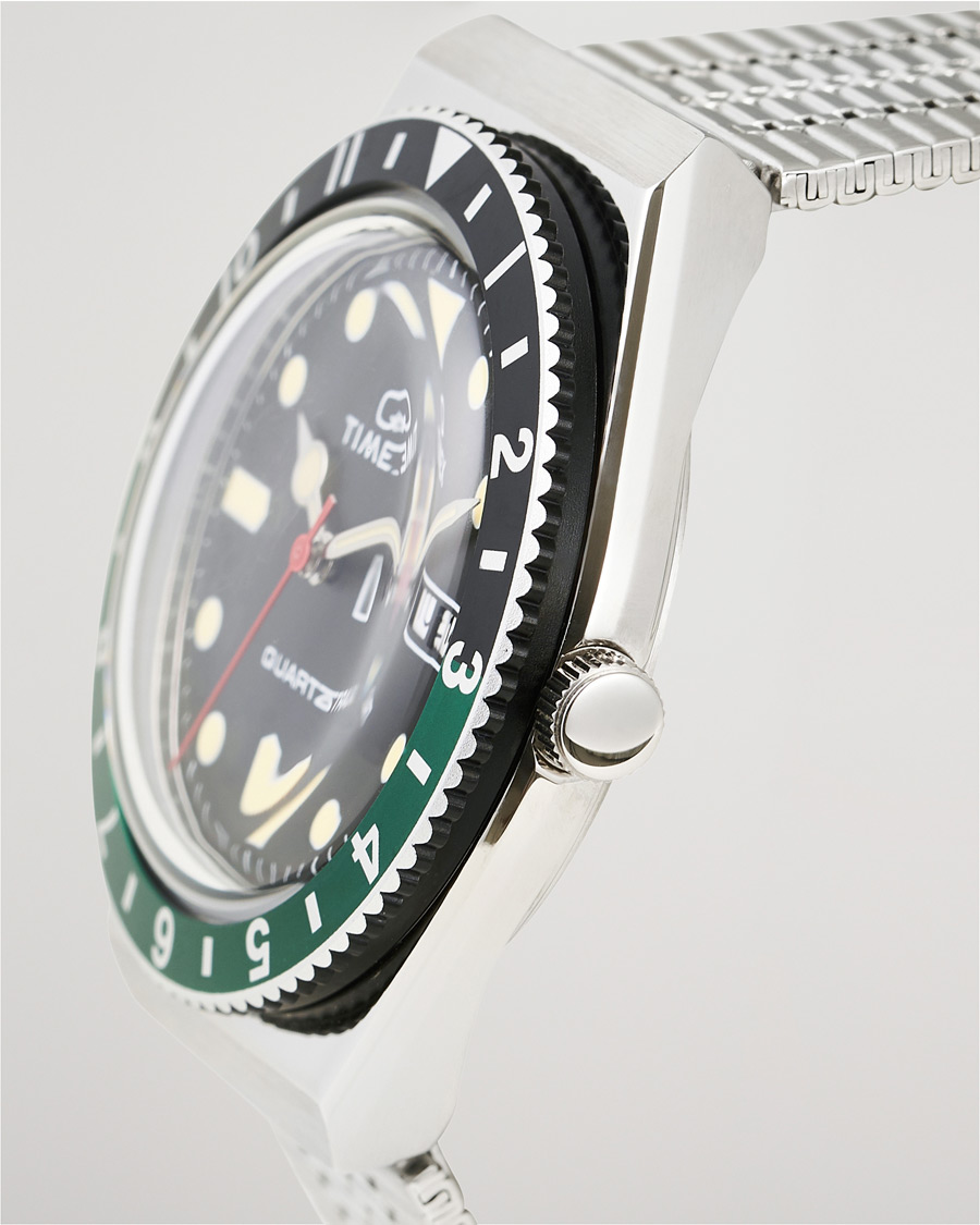 Herr | Timex Q Reissue 1979 Black/Green | Timex | Q Reissue 1979 Black/Green