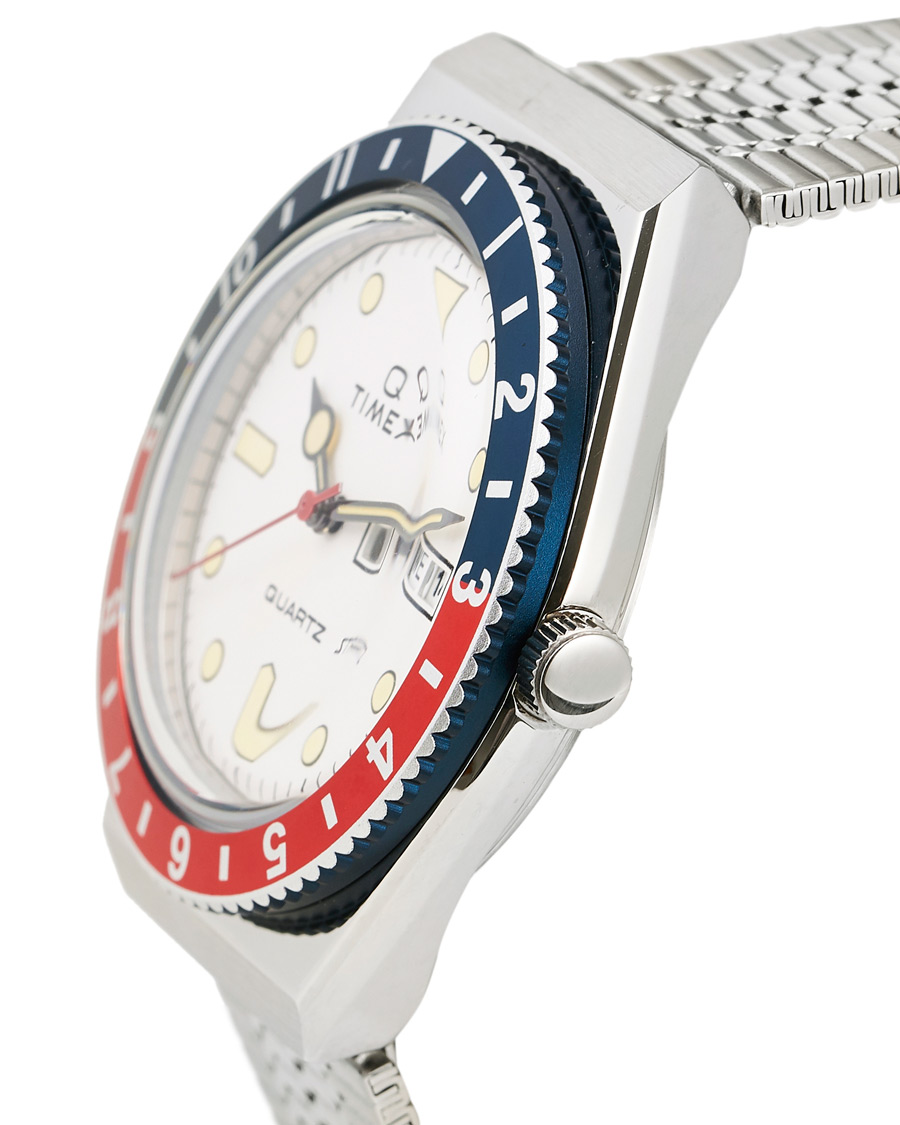 Herr | Timex Q Reissue 1979 Blue/Red White Dial | Timex | Q Reissue 1979 Blue/Red White Dial
