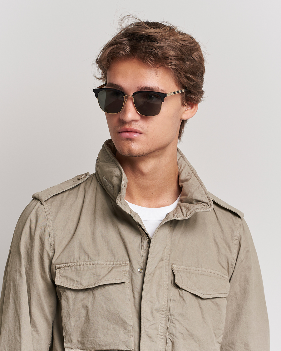 Herr | Gucci GG0697S Sunglasses Black | Gucci | GG0697S Sunglasses Black
