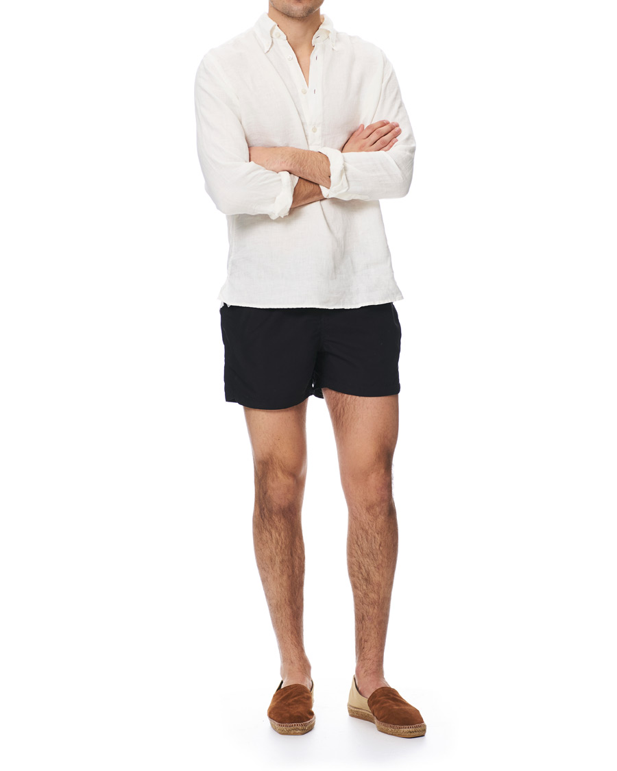 Herr | Badbyxor | NIKBEN | Plain Swim Shorts Black