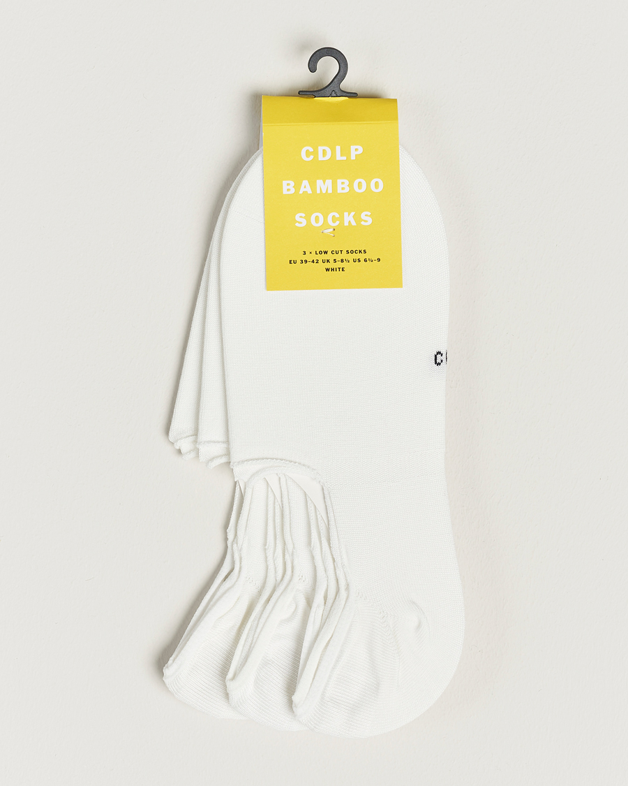 Herr | Underkläder | CDLP | 3-Pack No Show Socks White