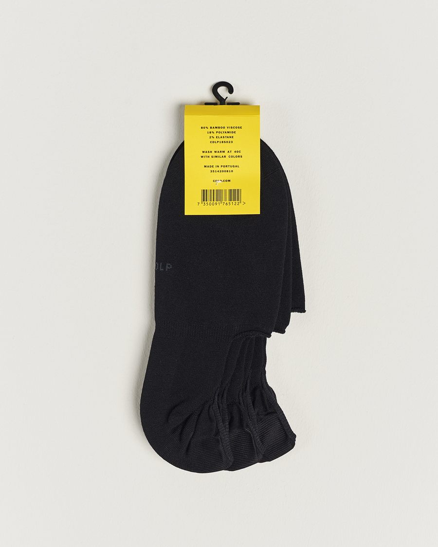 Herr | Skandinaviska specialisterNY | CDLP | 3-Pack No Show Socks Black