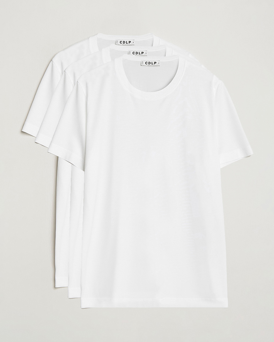 Herr | T-Shirts | CDLP | 3-Pack Midweight T-Shirt White