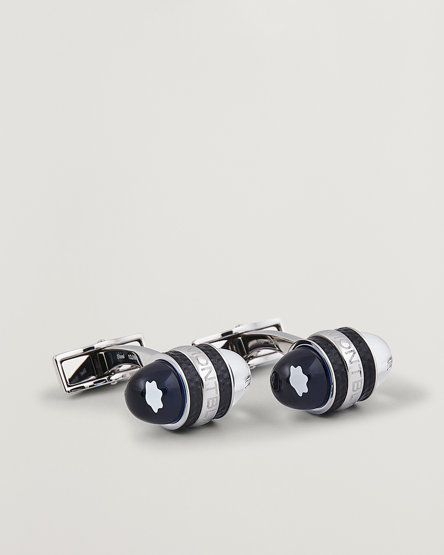 Herr | Manschettknappar | Montblanc | Steel Lacquer SAW Cufflinks