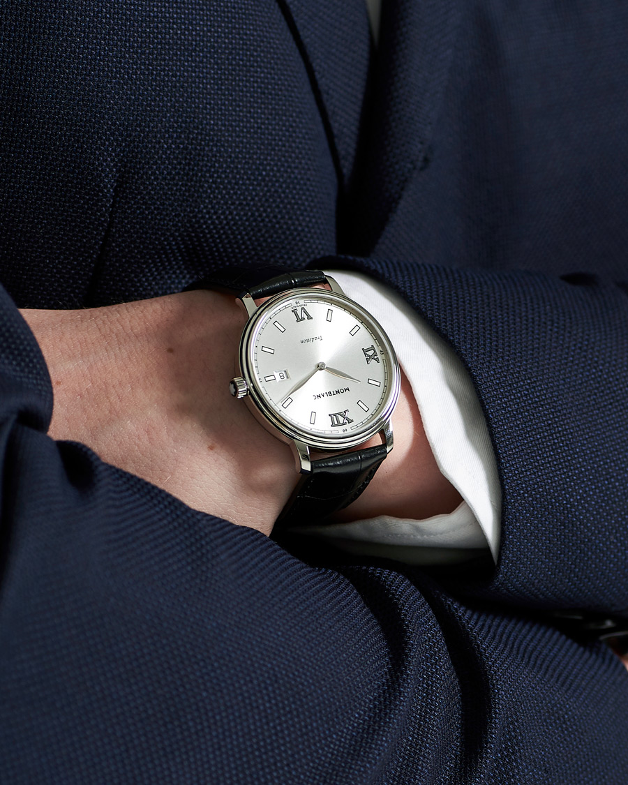 Herr | Montblanc Tradition Quartz 40mm White | Montblanc | Tradition Quartz 40mm White