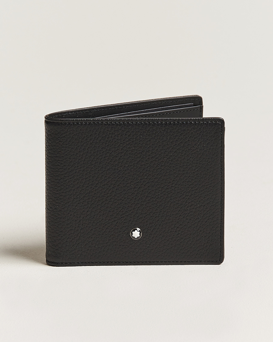 Herr | Montblanc MST Soft Grain Wallet 6cc Black | Montblanc | MST Soft Grain Wallet 6cc Black