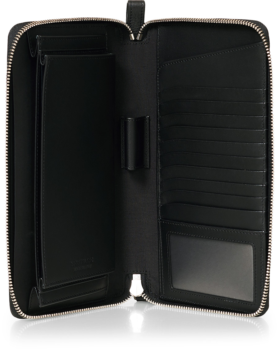 Herr | Montblanc MST Soft Grain Travel Wallet Black | Montblanc | MST Soft Grain Travel Wallet Black