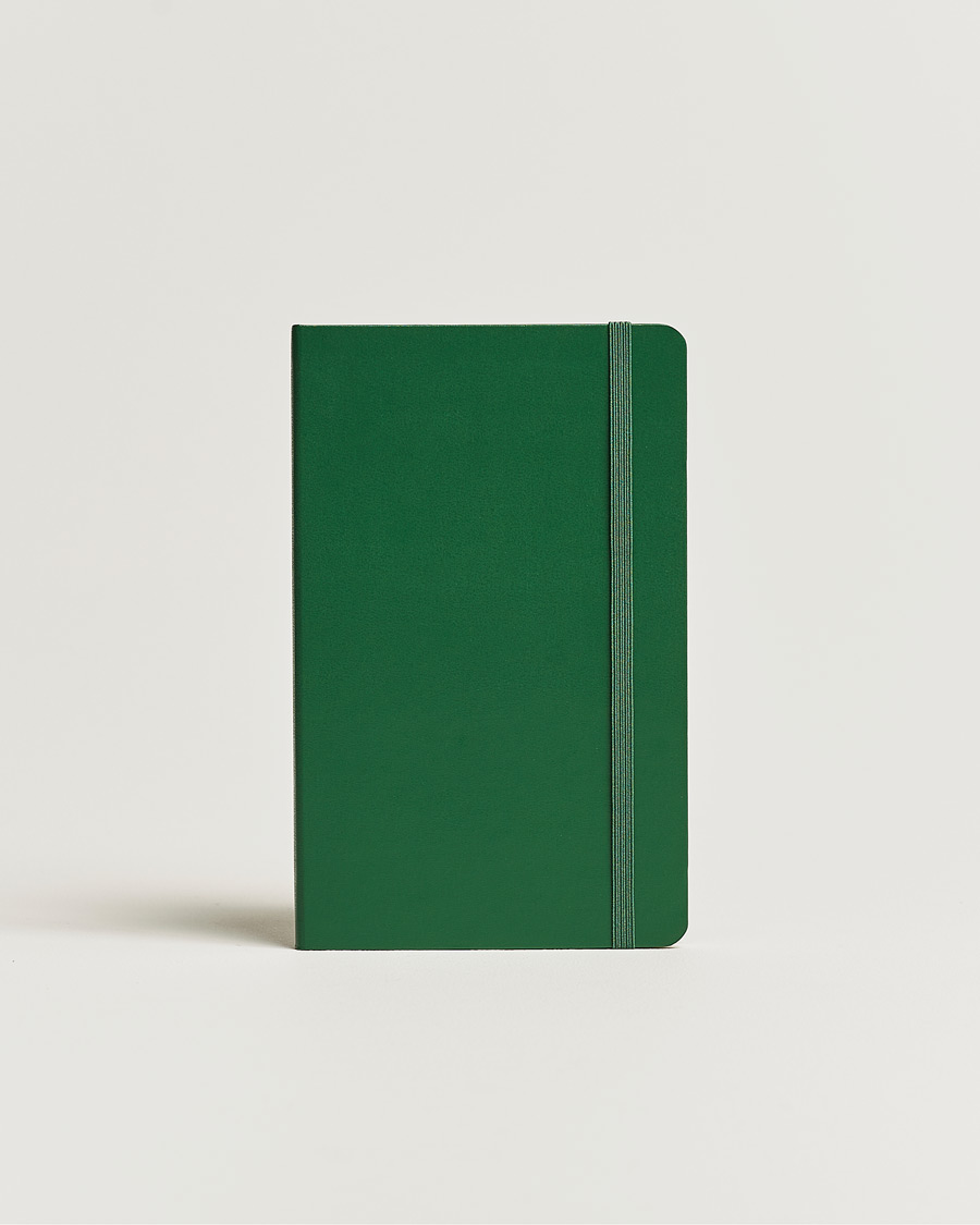 Herr | Moleskine Plain Hard Notebook Large Myrtle Green | Moleskine | Plain Hard Notebook Large Myrtle Green