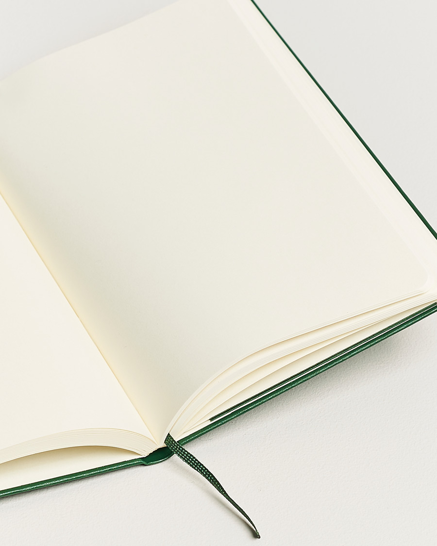 Herr | Moleskine Plain Hard Notebook Large Myrtle Green | Moleskine | Plain Hard Notebook Large Myrtle Green