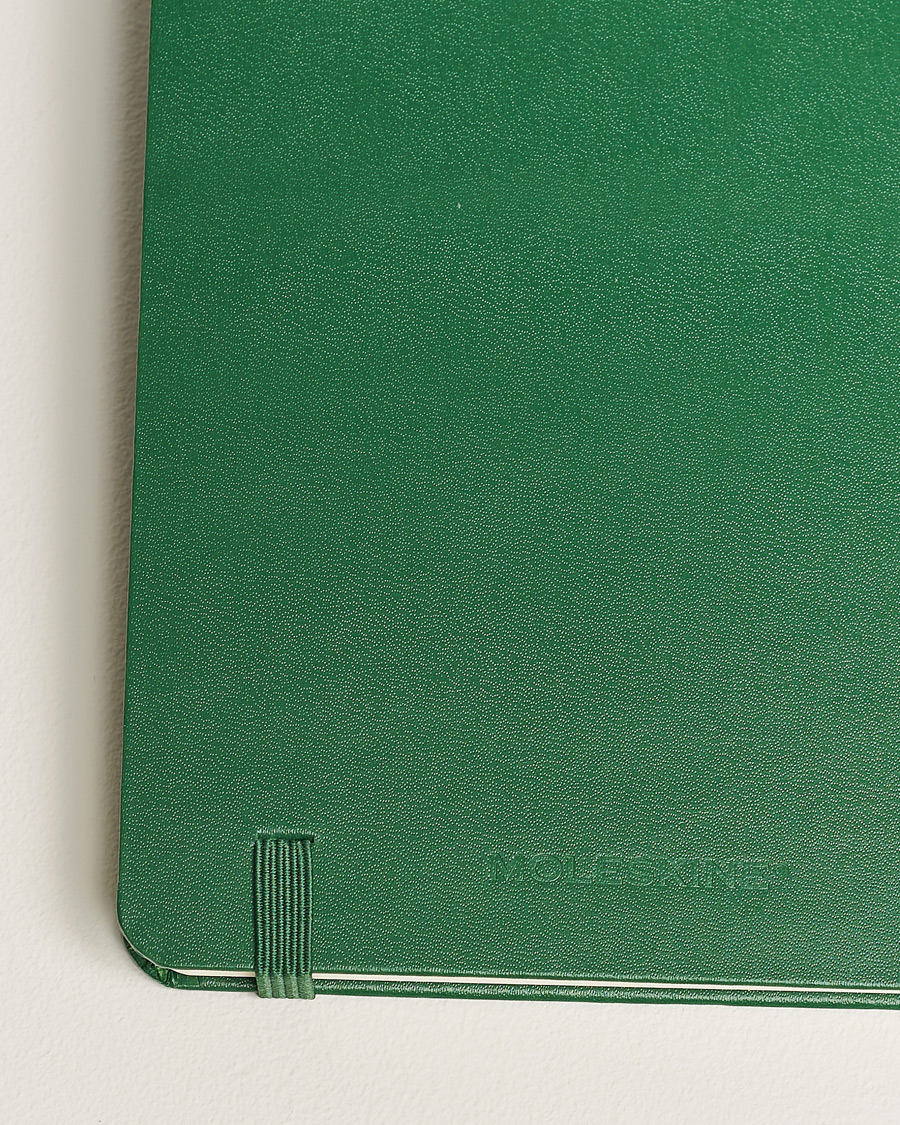 Herr | Moleskine Plain Hard Notebook Large Myrtle Green | Moleskine | Plain Hard Notebook Large Myrtle Green