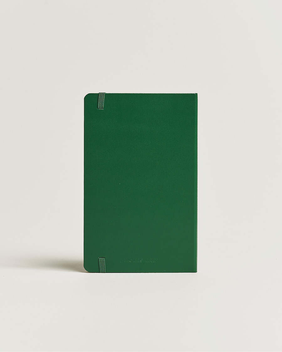 Herr | Moleskine Plain Hard Notebook Large Myrtle Green | Moleskine | Plain Hard Notebook Large Myrtle Green