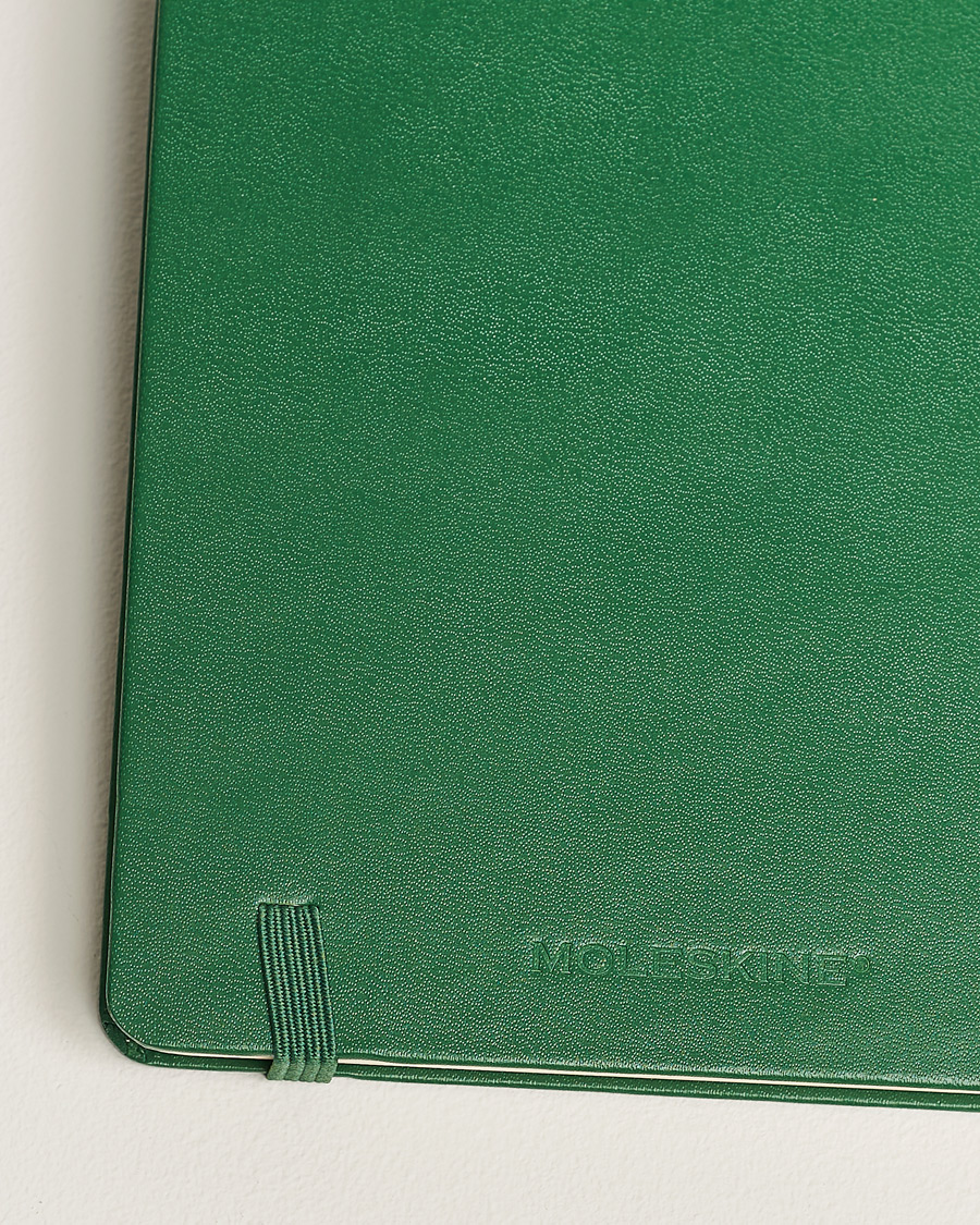 Herr | Moleskine Ruled Hard Notebook Large Myrtle Green | Moleskine | Ruled Hard Notebook Large Myrtle Green