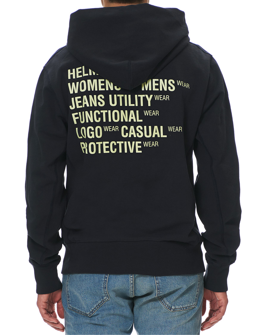 Herr | Tröjor | Helmut Lang | Glow Standard Hoodie Navy