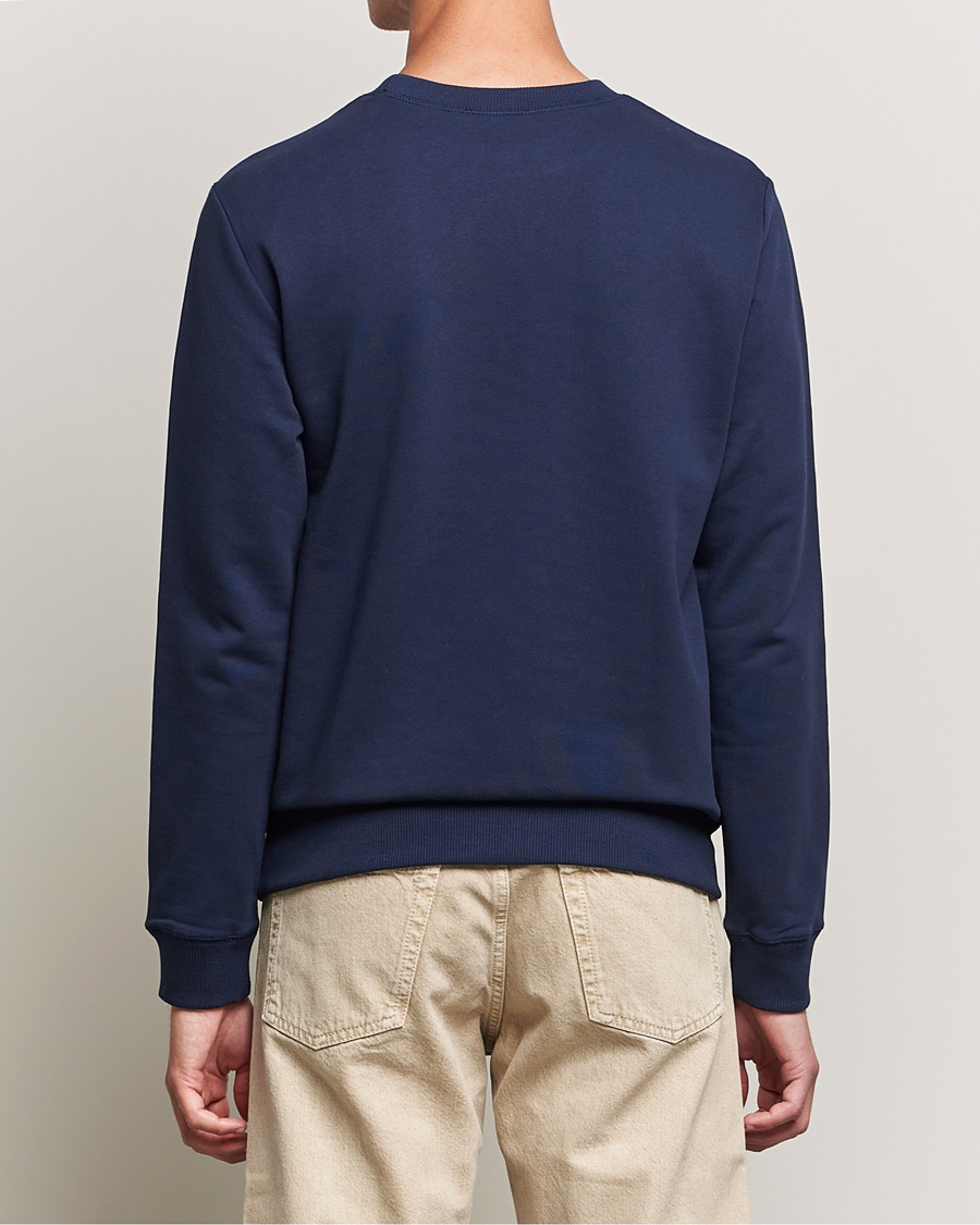 Herr | Tröjor | A.P.C. | Item Crew Neck Sweatshirt Navy