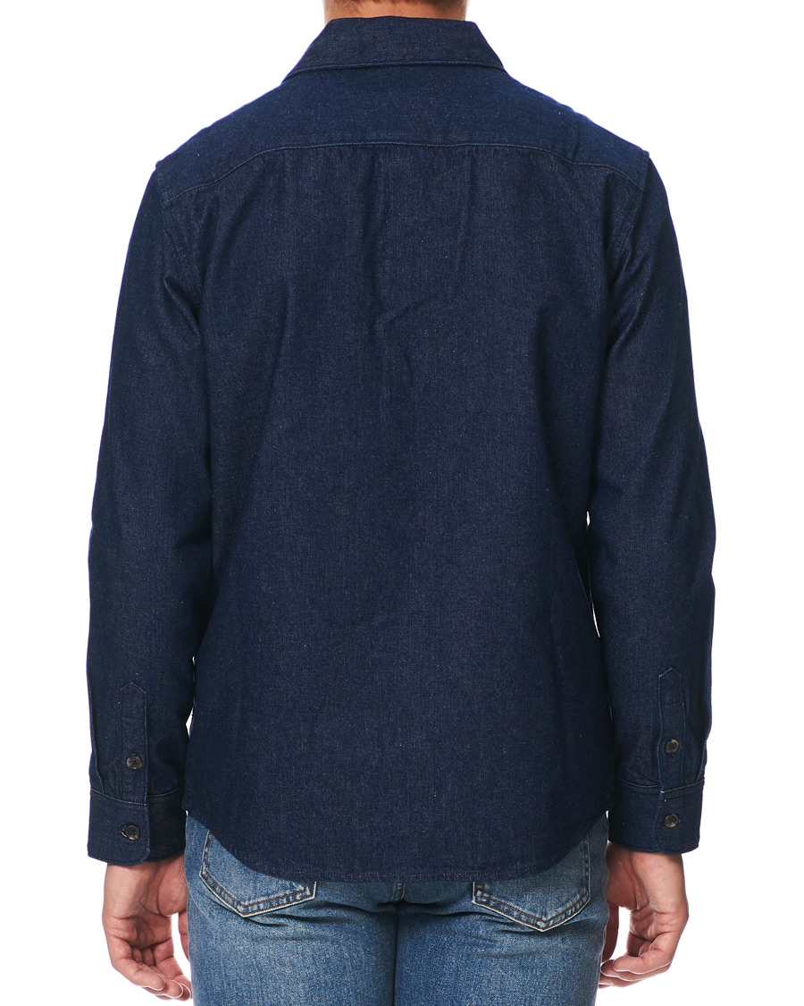 Herr | Skjortor | A.P.C. | Victor Denim Overshirt Indigo