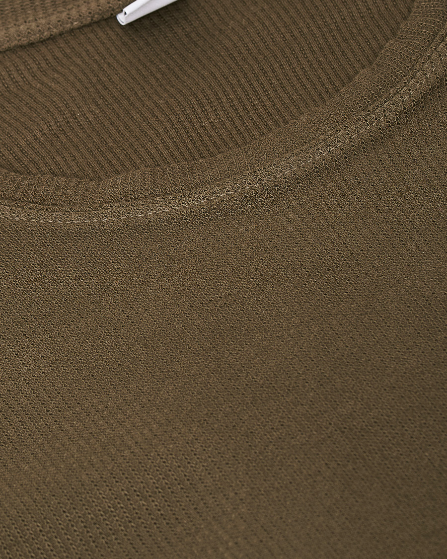 Herr | T-Shirts | Aspesi | Long Sleeve Raglan T-Shirt Military