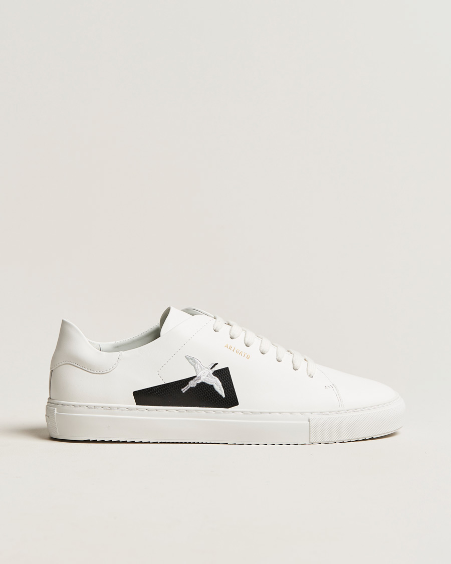 Herr | Axel Arigato Clean 90 Taped Bird Sneaker White Leather | Axel Arigato | Clean 90 Taped Bird Sneaker White Leather