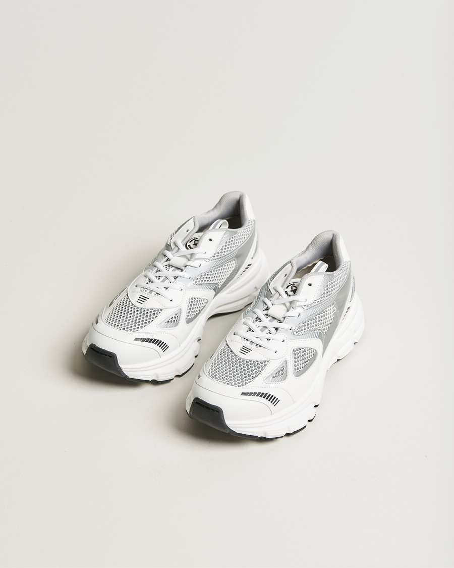 Herr | Axel Arigato Marathon Sneaker White/Silver | Axel Arigato | Marathon Sneaker White/Silver