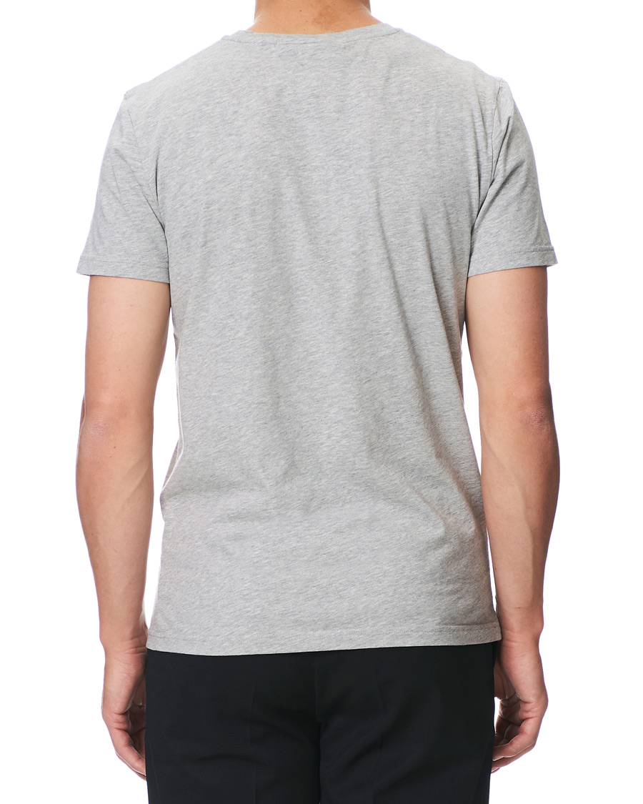 Herr | T-Shirts | Peak Performance | Original Logo Crew Neck Tee Light Grey Melange